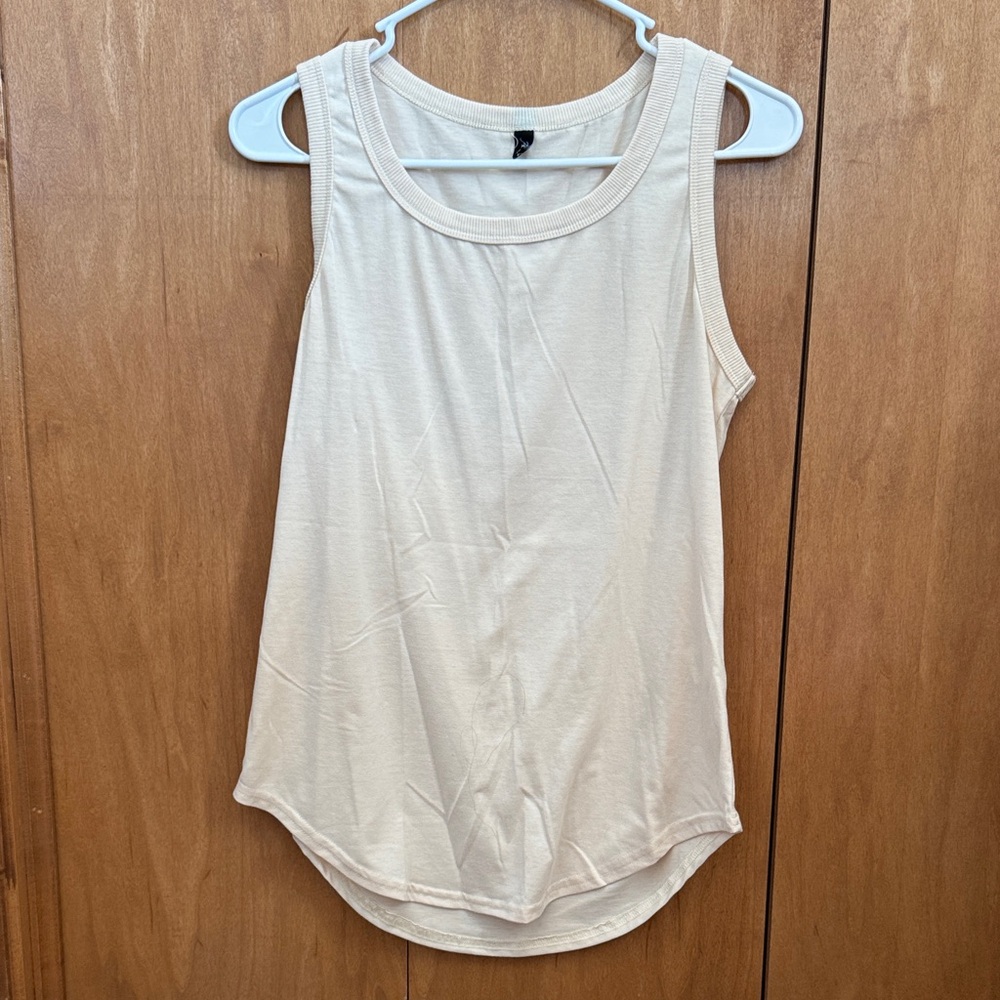 Elegant Beige Tank Top for Women